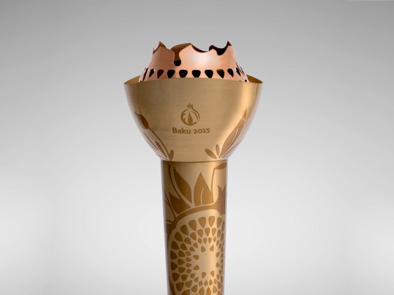 European Games Torch and Lamp